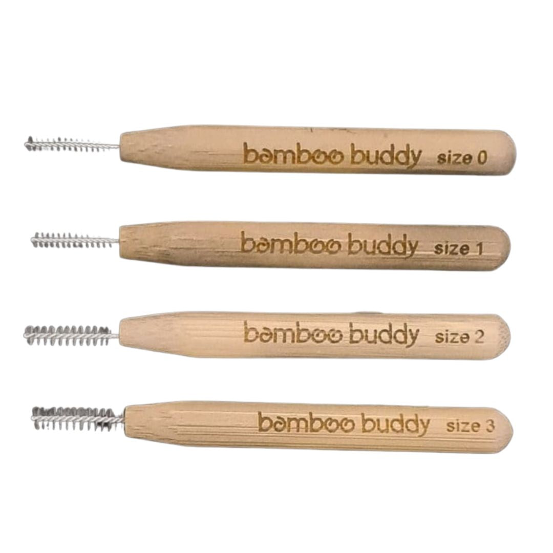 Bamboo Buddy Bamboo Interdental Brushes Natural Good Life