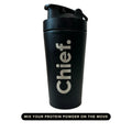 Chief. - Stainless Steel Protein Shaker 500mL