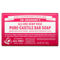 Dr Bronner's - Pure Castile Bar Soap ROSE
