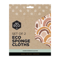 EVER ECO Eco Sponge Cloths Chasing Rainbows (2 Pack)