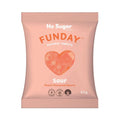 Funday Sweets - Sour Peach Flavoured Hearts
