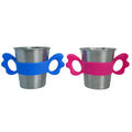 Mindful Mealtime - Kids Stainless Steel Cup with Silicone Handles