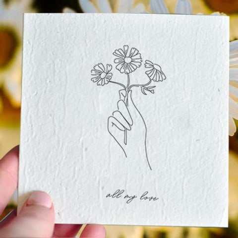 All My Love Plantable Greeting Card