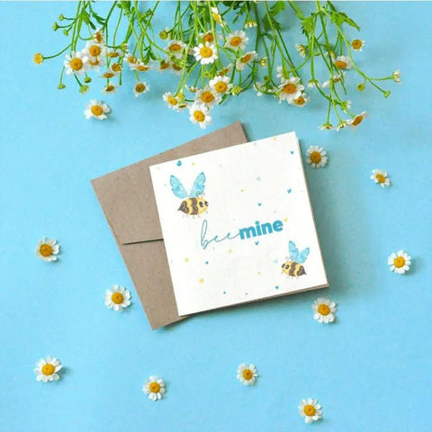 Bee Mine Plantable Greeting Card