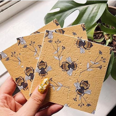 Bee The Cure Plantable Greeting Card