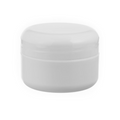 15g White Plastic Salve Container