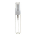 4ml Clear Glass Misting Spray Bottle (Pk 6)