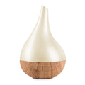 Aroma Bloom - Wood Base + Cream Pearl Lid