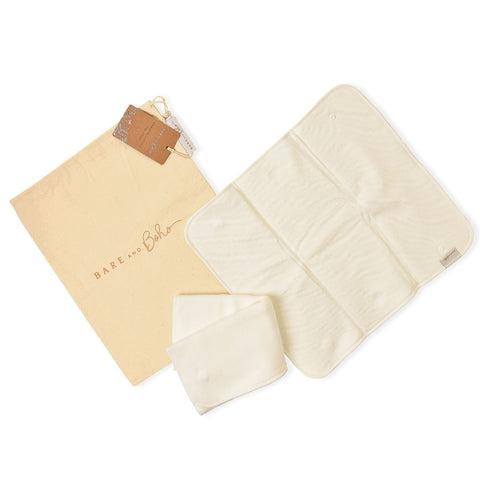 Bare and Boho - Bamboo Cotton Trifold Nappy Liners (Pack of 2)