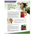 Chiropractic & Essential Oils: Live a Stress-Free & Healthy Life 2-Page Foldout