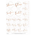 Label Lane Label Set - Copper Names Only