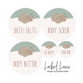 Label Lane Label Set - Earthy Abstract DIY Beauty