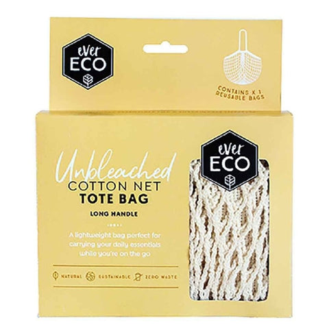 Ever Eco Cotton Net Tote Bag LONG HANDLE