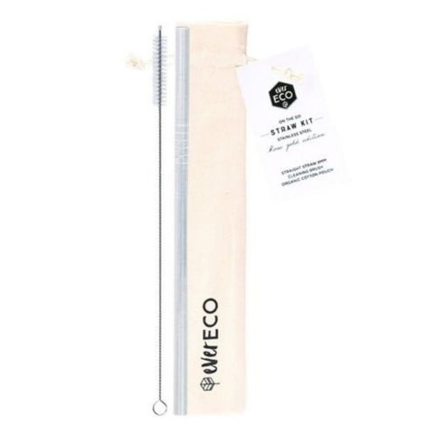 Ever Eco – On The Go Straw Kit – Stainless Steel