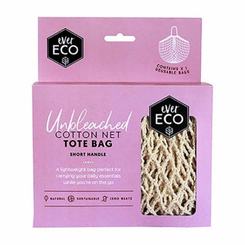 Ever Eco Cotton Net Tote Bag SHORT HANDLE