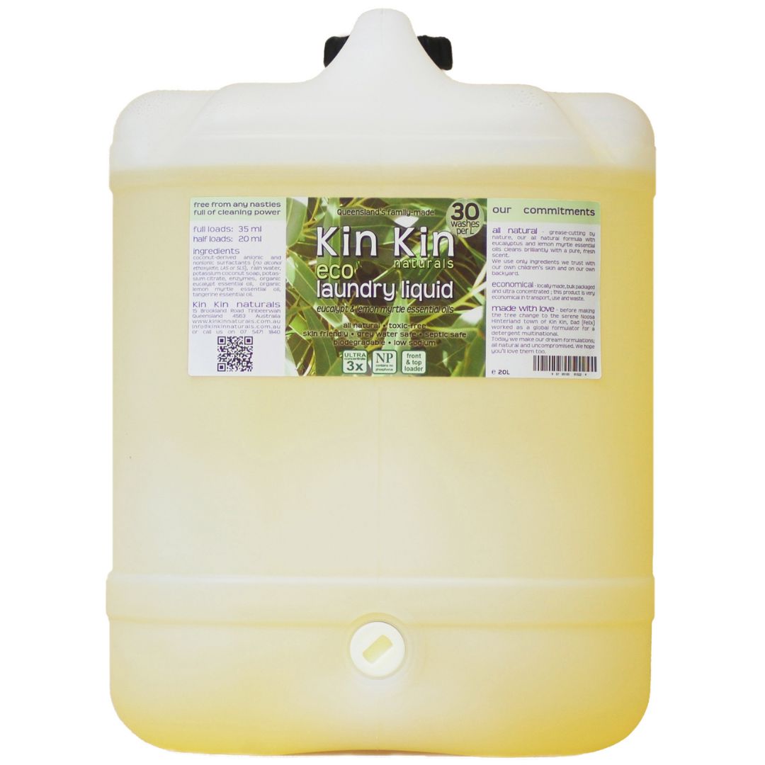 Kin Kin Naturals Laundry Liquid - Eucalyptus Lemon Myrtle