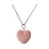 Lava Stone Heart Necklaces
