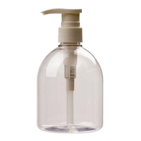 300ml Clear Plastic Lotion Pump Bottle