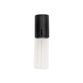 4ml Clear Glass Roller Bottle with Black Lid (pk 6)
