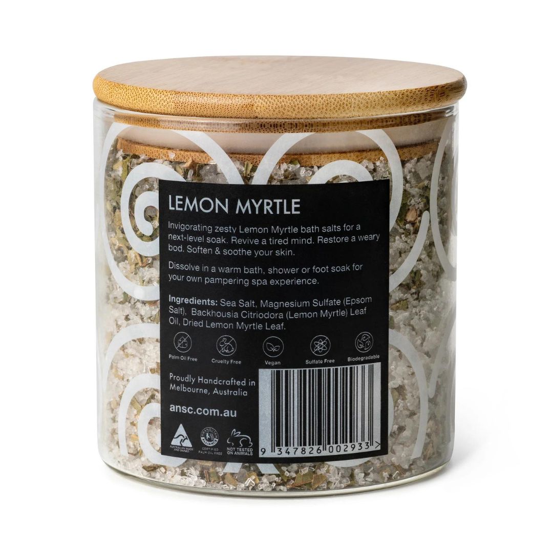 Australian Natural Soap Co - Bath Salts | LEMON MYRTLE