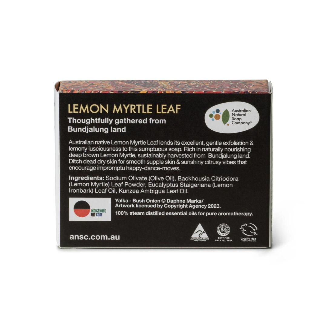 Australian Natural Soap Co - Australian Bush Range  | LEMON MYRTLE LEAF