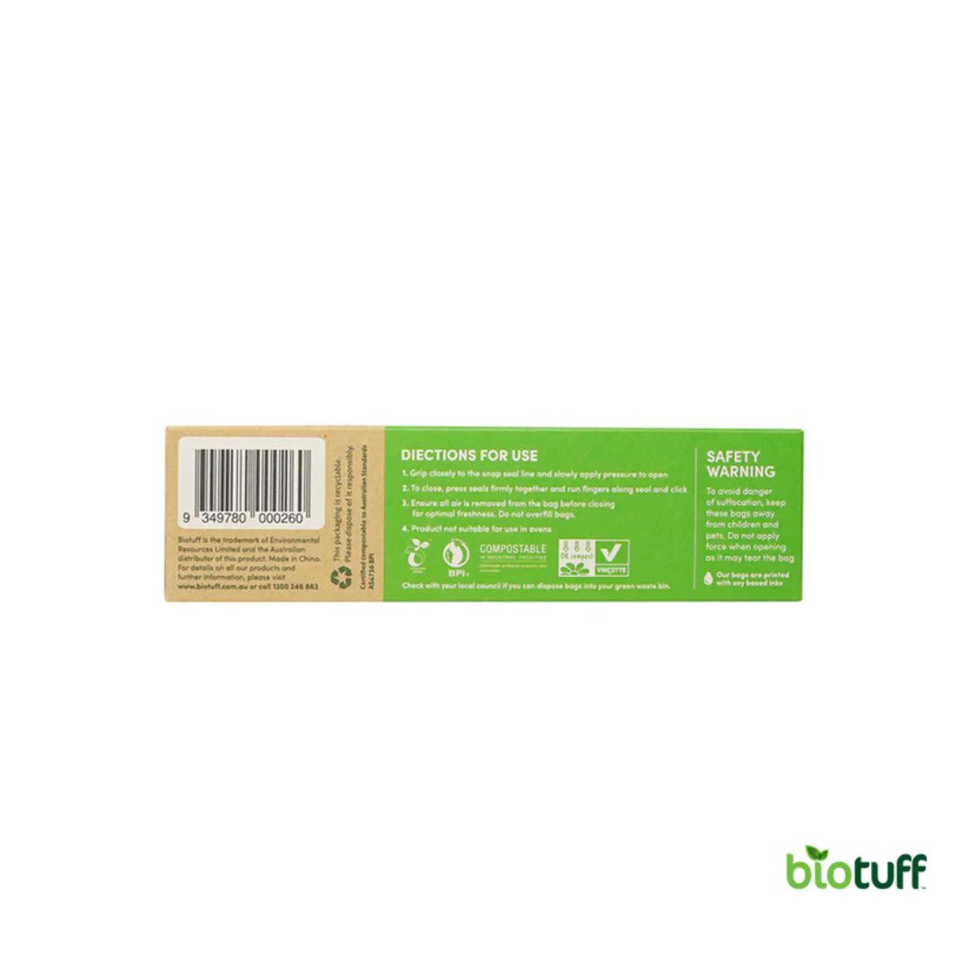 Biotuff - Resealable Sandwich Bags