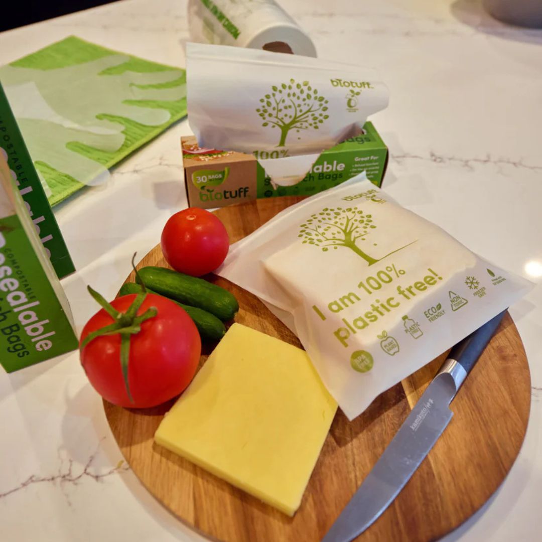Biotuff - Resealable Sandwich Bags