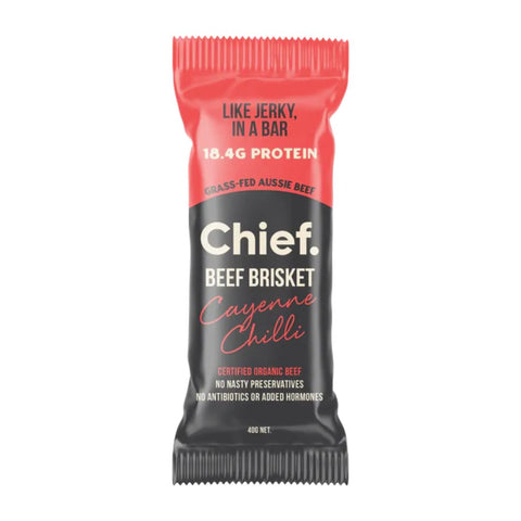Chief. - Organic Beef Bar CAYENNE CHILLI