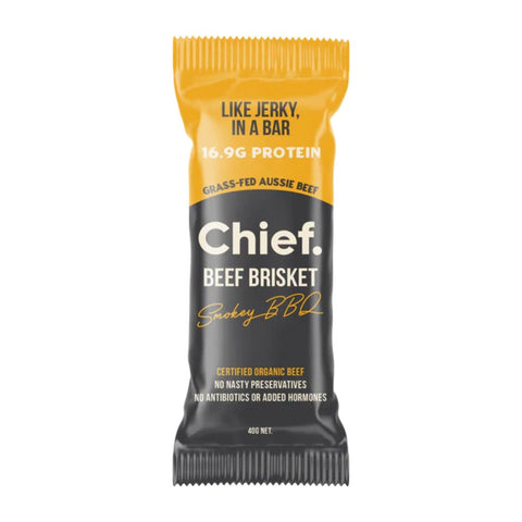 Chief. - Organic Beef Bar SMOKEY BBQ