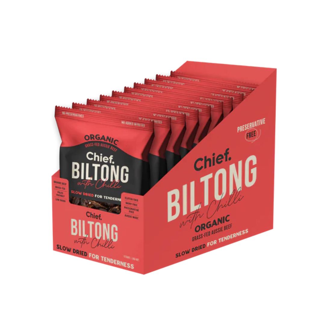 Chief - Beef + Chilli Biltong