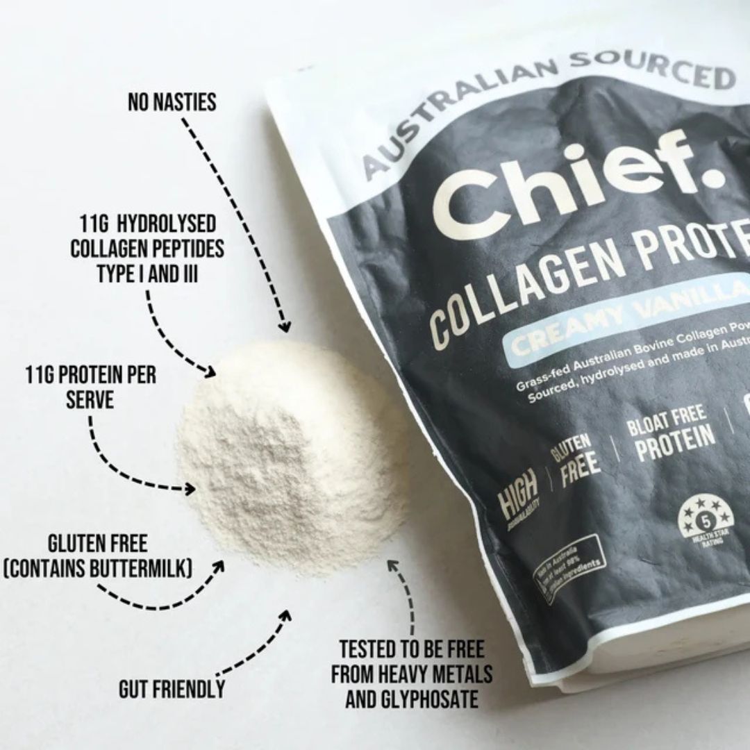 Chief. - Collagen Protein Powder CREAMY VANILLA