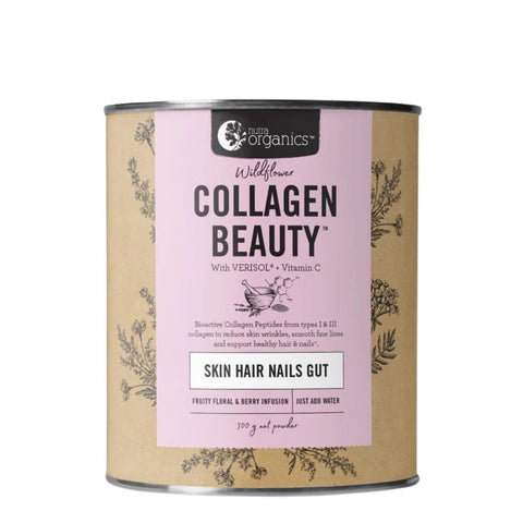 Nutra Organics - Collagen Beauty™ Fruity Floral & Berry | 300g BEST BEFORE 09/2024