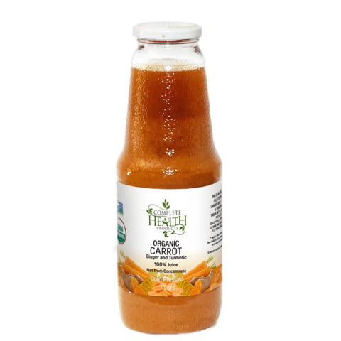 Complete Health Products - Carrot, Ginger & Turmeric Juice Organic 1L