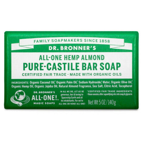 Dr Bronner's Original Bar Soap - Almond | 140g