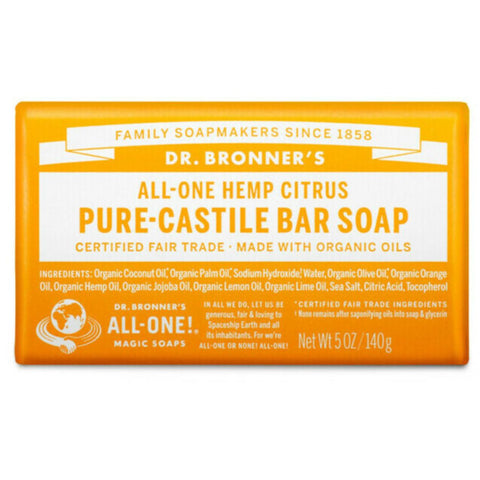 Dr Bronner's Original Bar Soap - Citrus | 140g