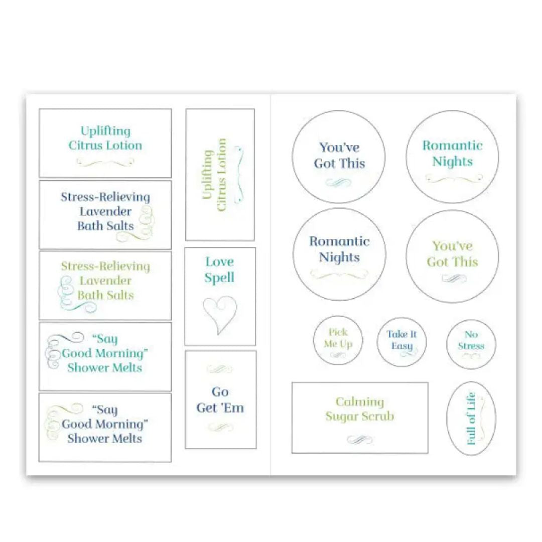 The Essential Emotions Recipe Booklet with Labels