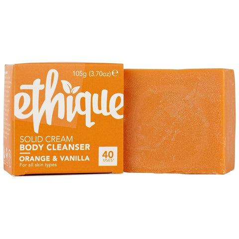 Ethique - Solid Cream Body Cleanser | ORANGE & VANILLA