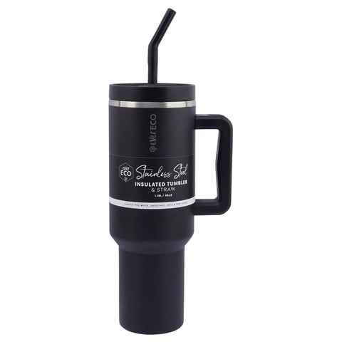 Ever Eco - Insulated Tumbler with Straw | 1.18L - ONYX