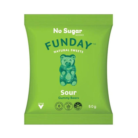 Funday Sweets - Sour Vegan Gummy Bears | 50g
