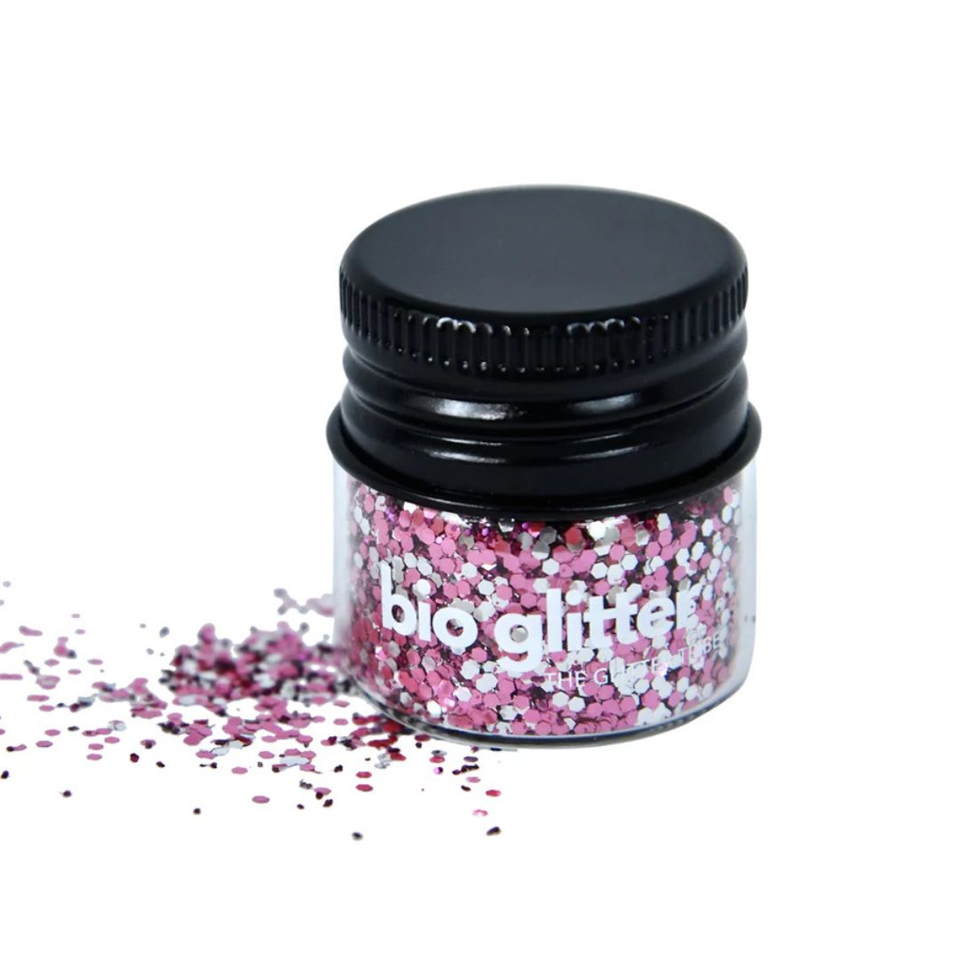 The Glitter Tribe - Bio-Glitter | RASPBERRY SORBET – Natural Good Life