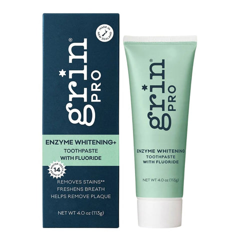 Grin Pro - Enzyme Whitening Toothpaste WITH Fluoride 113g