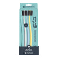 Grin - 100% Recycled Toothbrush Soft SUMMER 4pk