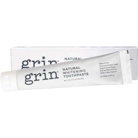 Grin - Natural Whitening Toothpaste with Fluoride
