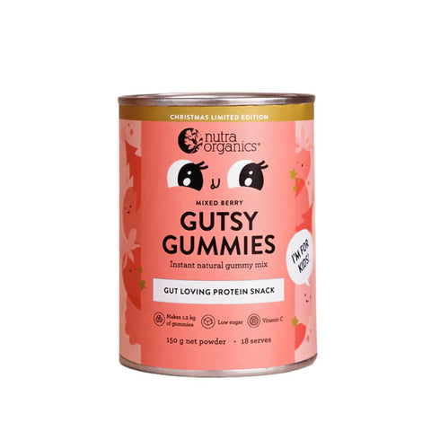 Nutra Organics - Gutsy Gummies  MIXED BERRY | 150g