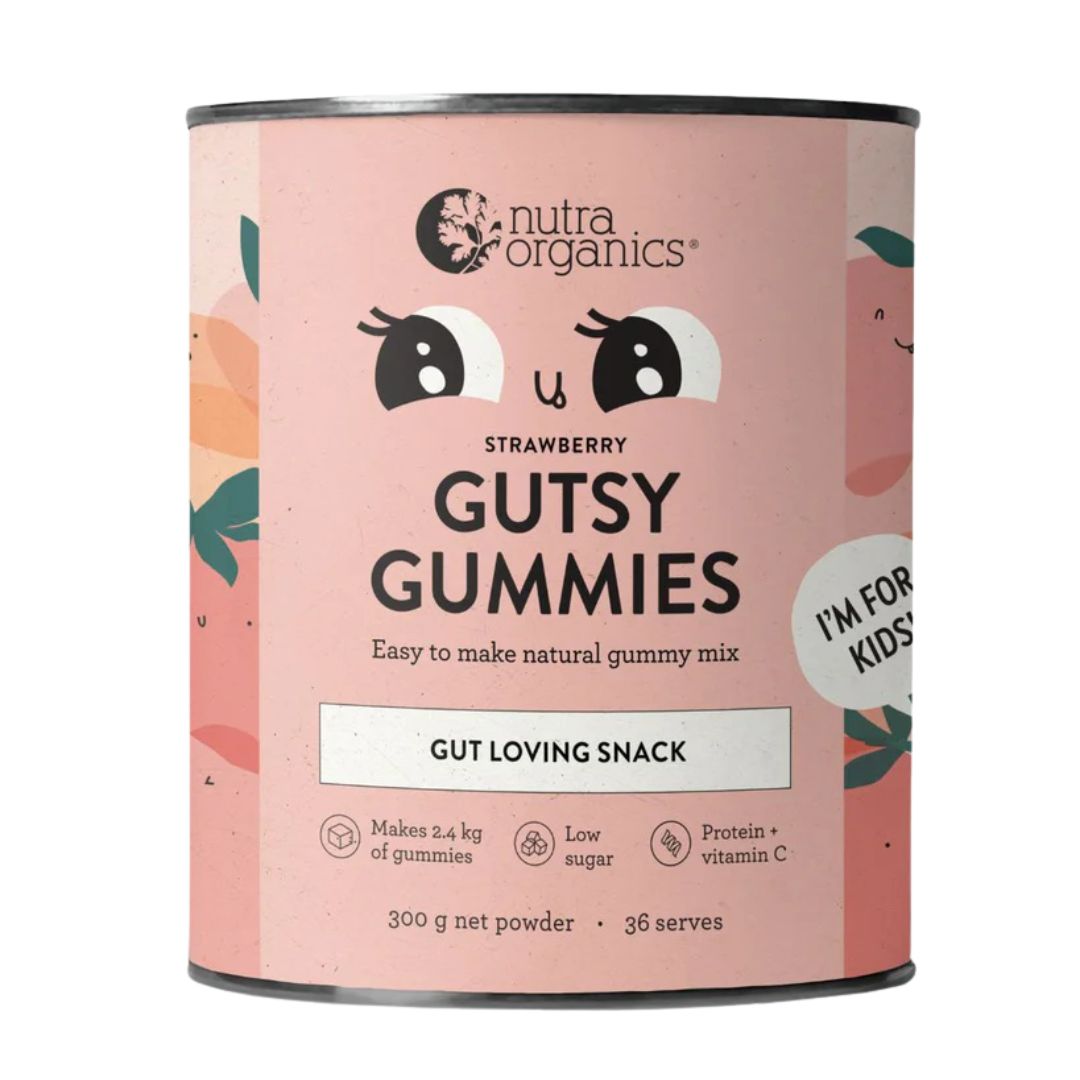 Nutra Organics - Gutsy Gummies STRAWBERRY