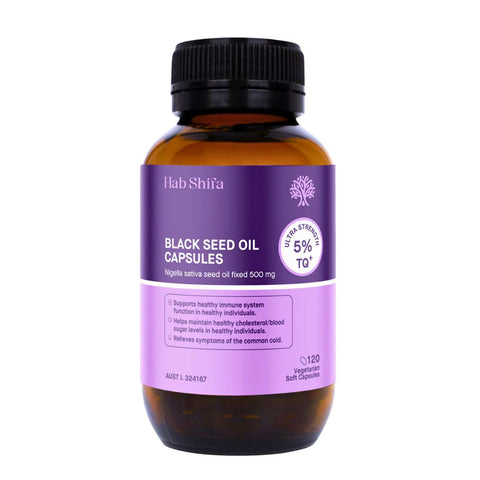Hab Shifa - TQ+ Ultra Strength Black Seed Oil Capsules