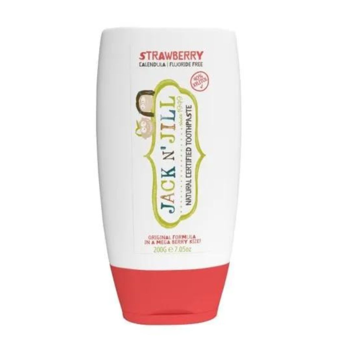 Jack N' Jill Natural Kids Toothpaste - STRAWBERRY