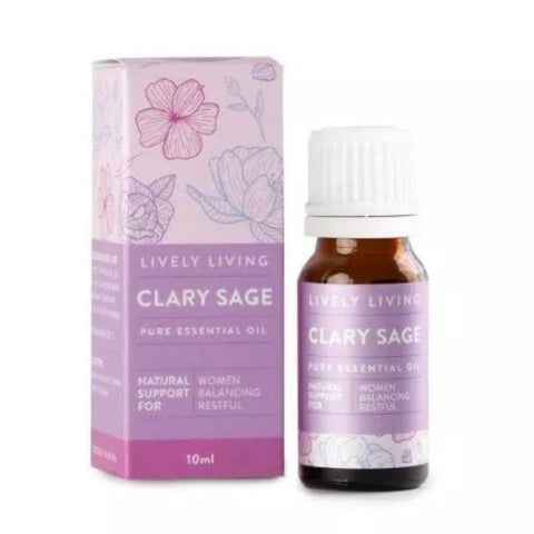 Lively Living Essential Oil - CLARY SAGE  | 10ml