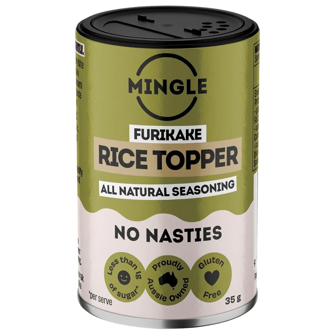 Menu Rice Toppers Mingle - Furikake Rice Topper All Natural Seasoning 35g – Natural Good Life