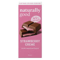 Naturally Good - Chocolate Block STRAWBERRY CREME